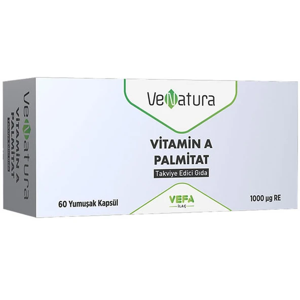 Venatura Vitamin A Palmitat 60 Kapsül - Resim 2