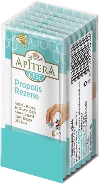 Balparmak Apitera Gest 7 Saşe x 7 g ( Propolis, Rezene, Tıbbi Nane, Kekik, Kakule, Zencefil ) ürün görseli 1
