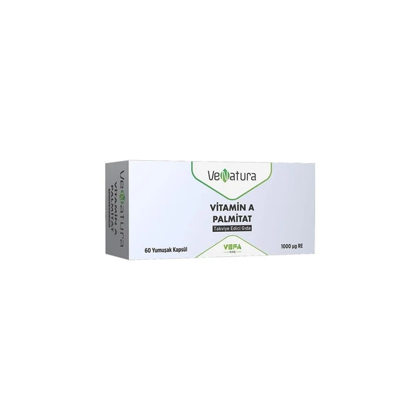 Venatura Vitamin A Palmitat 60 Kapsül ürün görseli 1