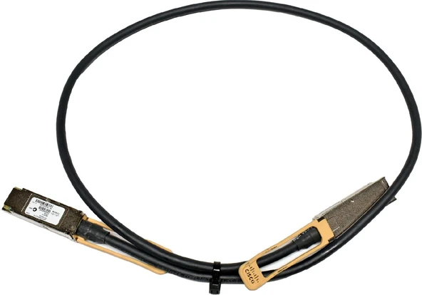 Cisco 37-1322-03 QSFP-H40G-CU1M 1 m 40Gbps DAC Kablo – QSFP+ Switch & Router Bağlantısı ürün görseli 1