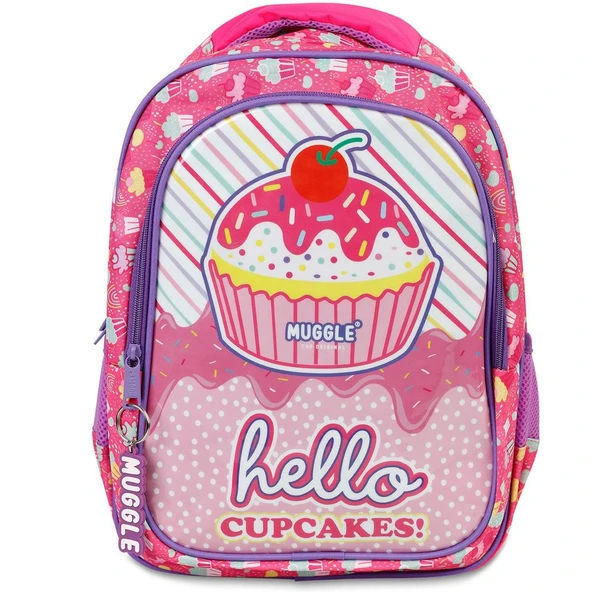 Muggle Okul Çantası Cup Cake Pembe Mu-7051 ürün görseli 1