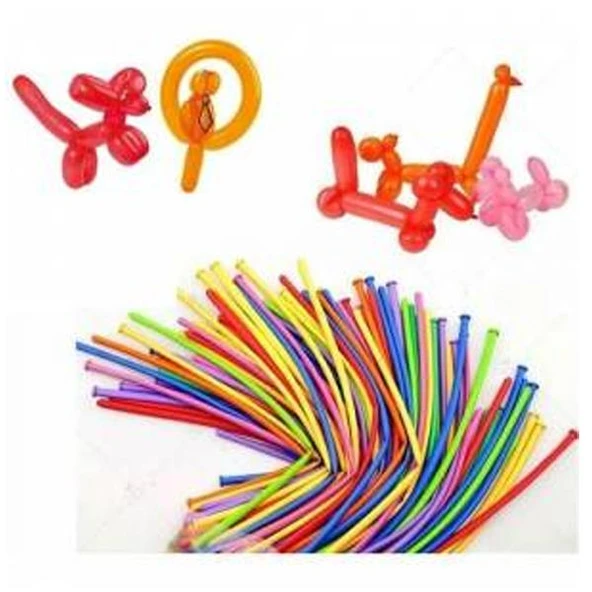 Balonevi Balon Karışık Sosis 260 100 LÜ 3745 ürün görseli 1
