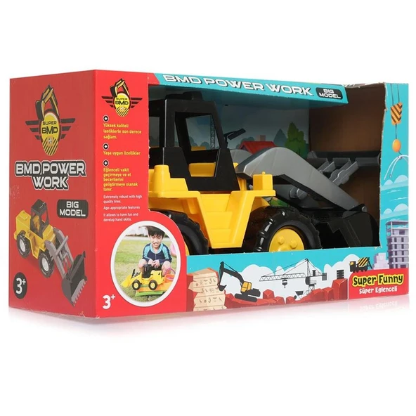 Asya Oyuncak Dozer Bmd Work Power BMD0001 ürün görseli 1