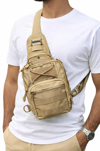 Günlük Kullanıma Uygun Outdoor Taktik Göğüs ve Omuz Çantası ürün görseli 1