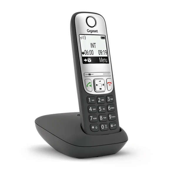 GIGASET A690, Dect Telefon, Siyah, 14 Saat Konuşma, 180 Saat Bekleme, 100 Kişilik Rehber ürün görseli 1