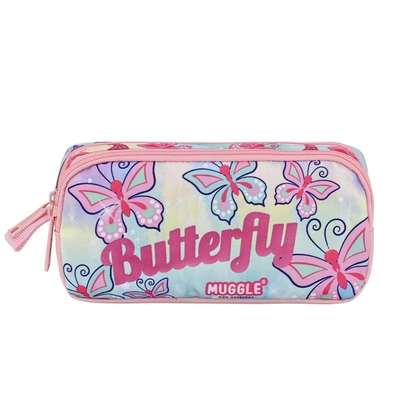 Muggle Kalem Çantası Butterfly Koleksiyonu Mu-9037 ürün görseli 1