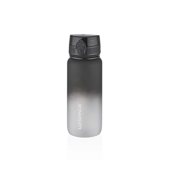 Vagonlife Uzspace 3037 650ml Siyah-Beyaz Tritan Matara ürün görseli 1