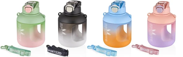 Vagonlife VGN2302 1100ml Pembe Matara - Resim 3
