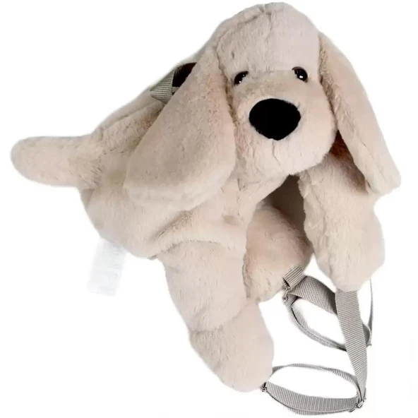 Dada Peluş Çanta Köpek Krem 45 Cm ürün görseli 1