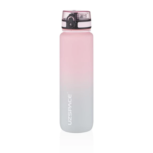 Vagonlife Uzspace 3038 1000ml Pembe-Gri Tritan Matara ürün görseli 1