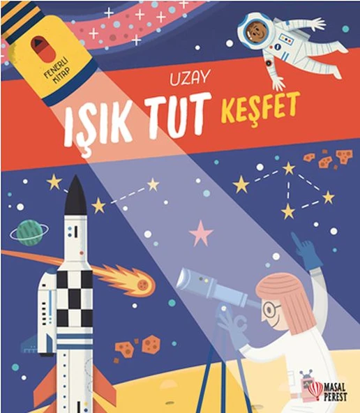 Işık Tut Keşfet Uzay Fenerli Kitap ürün görseli 1