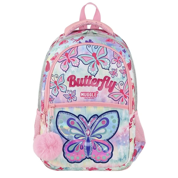Muggle İlkokul Çantası Butterfly Koleksiyonu Mu-9036 ürün görseli 1