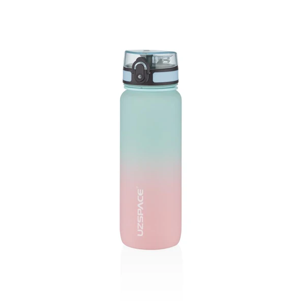 Vagonlife Uzspace 3053 800ml Mint Yeşili-Pembe Tritan Matara ürün görseli 1