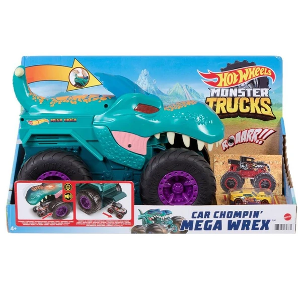 Hot Wheels Monster Trucks Araba Yiyen Mega Wrex ürün görseli 1