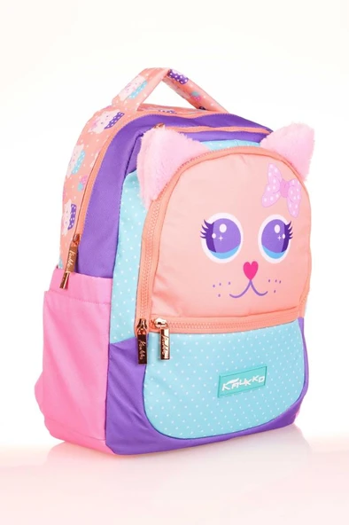 Kaukko Kids Sırt Çantası (cute Face Cat) ürün görseli 1
