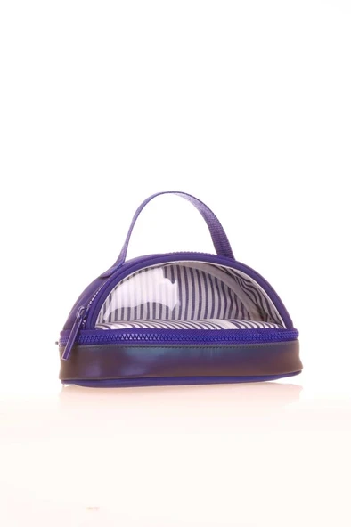 Kaukko Kalem Çantası Crescent Magıc Dreams Leather N.blue K2680 ürün görseli 1