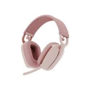 Logitech 981-001224 Zone Vıbe 100 Kablosuz Kulaklık Gül ürün görseli 1