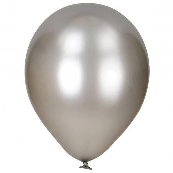 Balonevi Balon Metalik Gümüş 100 LÜ 2678 ürün görseli 1