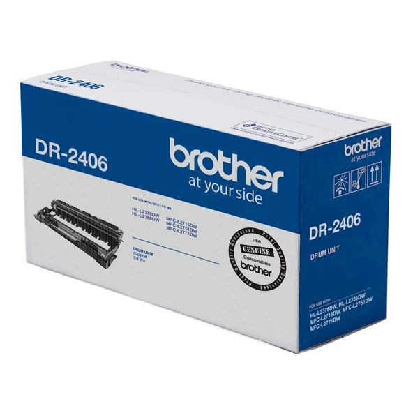 Brother DR-2406 HL-2376-2386 MFC-2716-2751-2771 12.000 Sayfa Drum ürün görseli 1