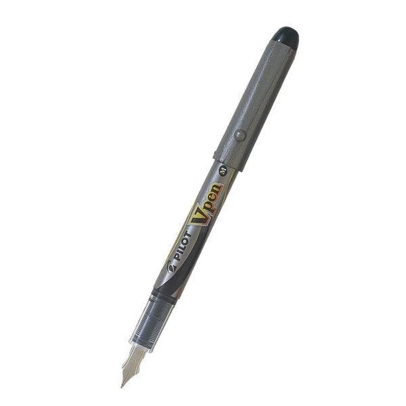 Pilot Dolma Kalem V-Pen Silver Siyah SVP-4M-B ürün görseli 1