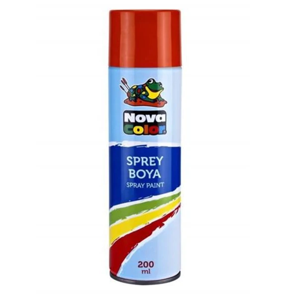 Nova Color Sprey Boya 200 ML Turuncu NC-807 ürün görseli 1