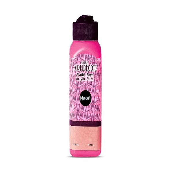 Artdeco Akrilik Boya 140 ML Fosforlu Pembe 070R-930 ürün görseli 1