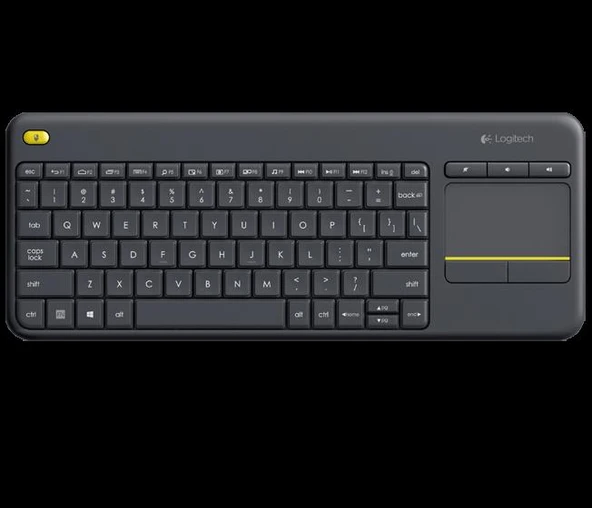 Logitech 920-007149 Wireless Touch K400 Plus Siyah TV Kablosuz Klavye ürün görseli 1