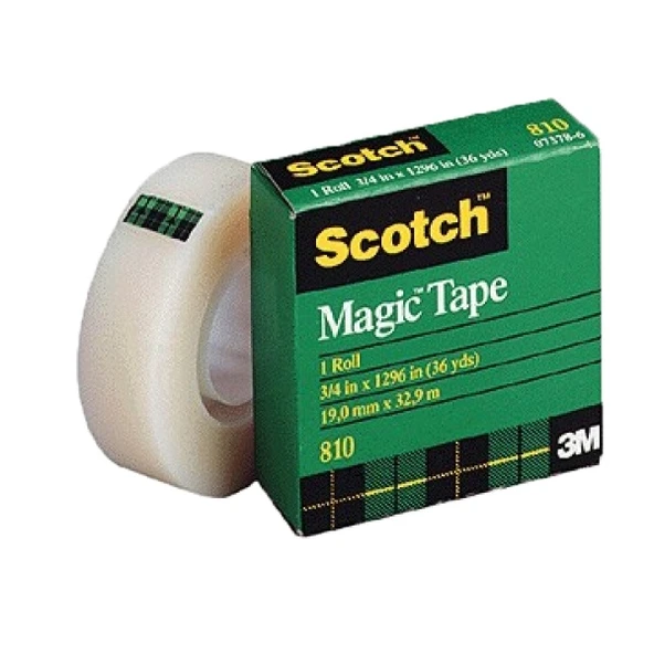 Scotch Görünmez Bant Magic 19x33 810 ürün görseli 1