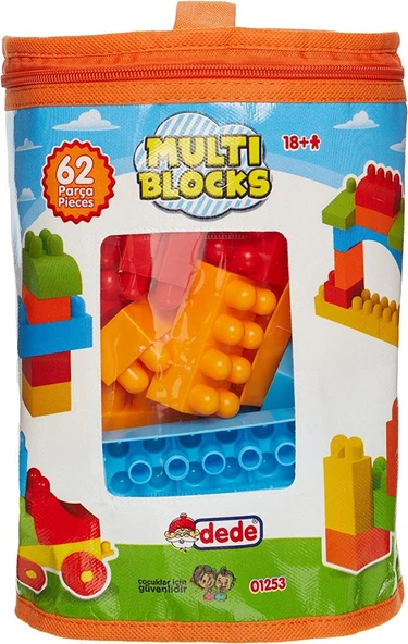 Dede Oyuncak Multi Blocks 62 Parça 01253 ürün görseli 1