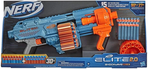 Nerf Elite 2.0 Shockwave Rd-15 E9527 ürün görseli 1
