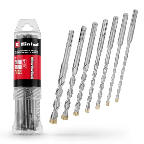 Einhell 7 Parça SDS Plus Kırıcı Matkap Ucu Seti 160 mm 49265510 ürün görseli 1