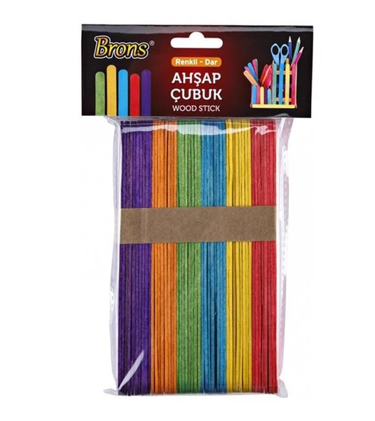Brons Dil Çubuğu Renkli Dar BR-902 - Resim 2