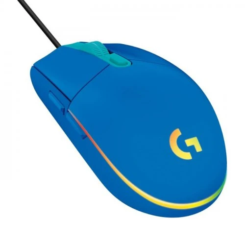Logitech 910-005801 G102 LightSync Mavi 8000DPI 6 Tuş Optik RGB Blue Kablolu Gaming (Oyuncu) Mouse ürün görseli 1