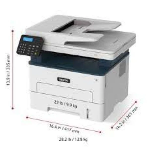 Xerox  B225V_DNI Yazıcı-Tarayıcı-Fotokopi Çok Fonksiyonlu Lazer Yazıcı Wireless-Network 34 PPM ürün görseli 1
