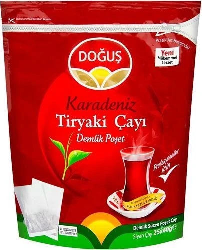 Doğuş Karadeniz Kırmızı Demlik Poşet Çay 25x40 gr ürün görseli 1