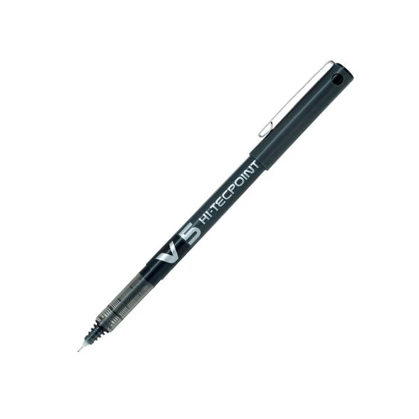 Pilot Roller Kalem Hi-Tecpoint İğne Uç 0.5 MM Siyah Bx-V5-B ürün görseli 1