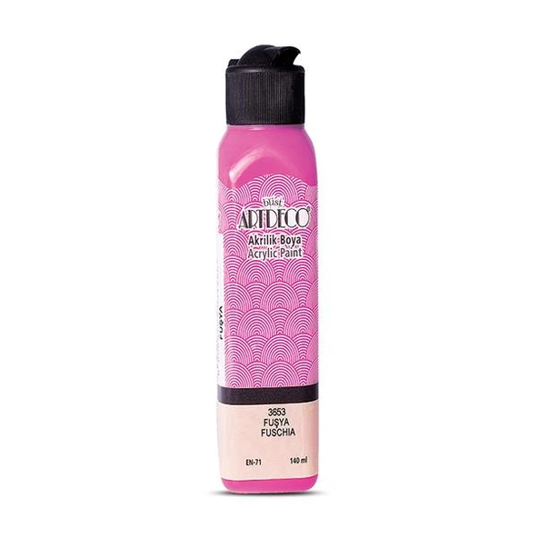 Artdeco Akrilik Boya 140 ML Fuşya 070R-3653 ürün görseli 1