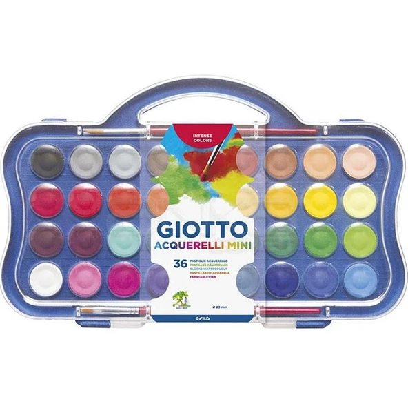 Giotto Sulu Boya Acquarell Blocks 23 MM 36 Lı 352700 ürün görseli 1