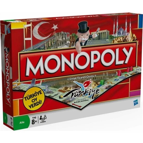 Monopoly Türkiye Kutu Oyunu 01610 ürün görseli 1