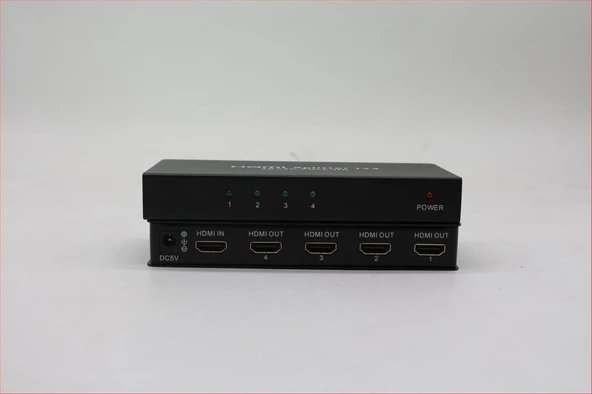 Vcom DD444 1-4 Port 1.4V 4k@30hz Metal Hdmi Splitter ürün görseli 1