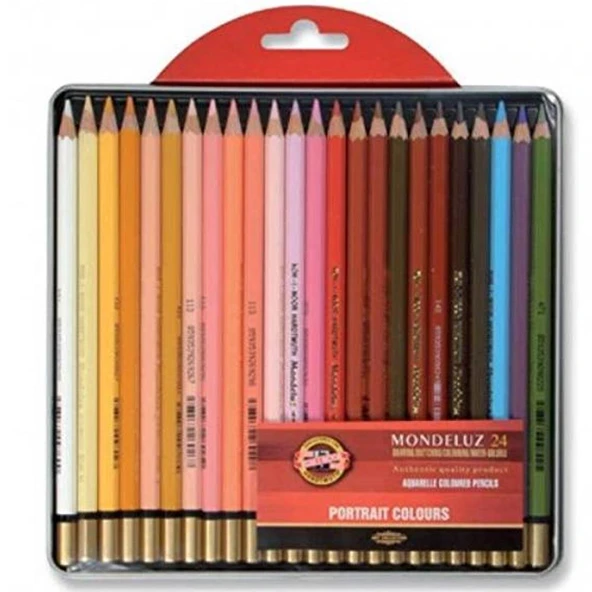Koh-i Noor Set Aquarel Pencils 3724 24 Portraıt ürün görseli 1