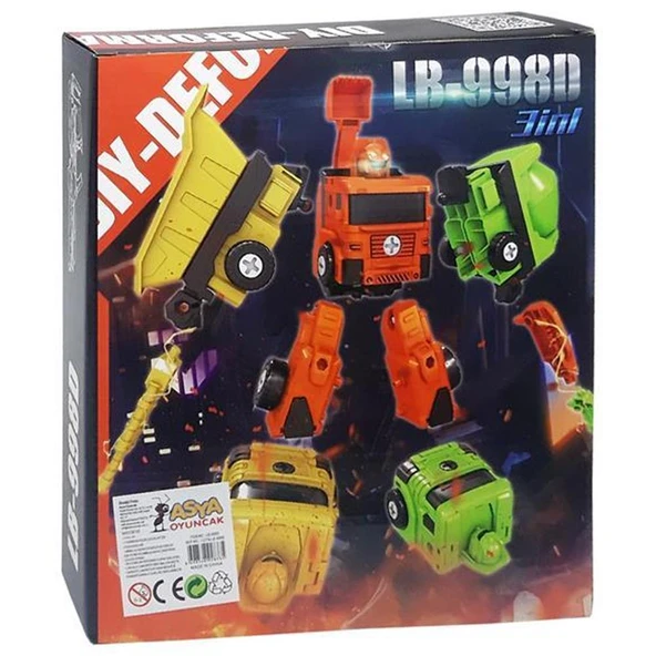 Asya Oyuncak Robot Transform 12279-LB-998D ürün görseli 1
