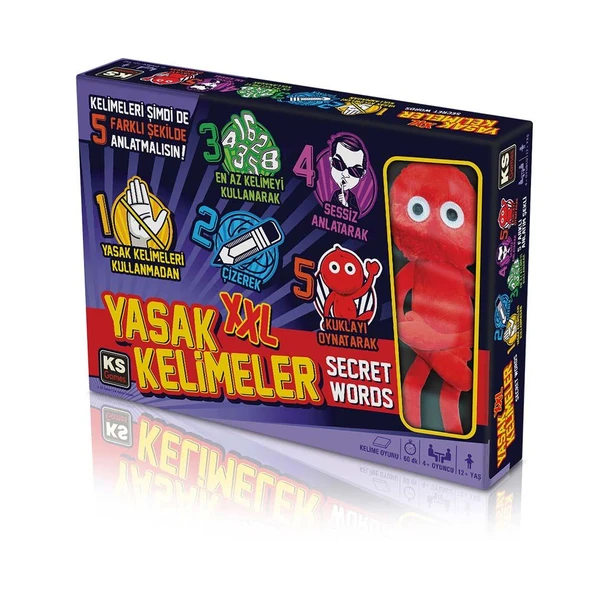 Ks Games Kelime Oyunları Yasak Kelimeler xxl 25111 ürün görseli 1