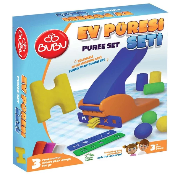 Bu-Bu Oyun Hamuru Seti Püre (S) BUBU-OH0019 ürün görseli 1