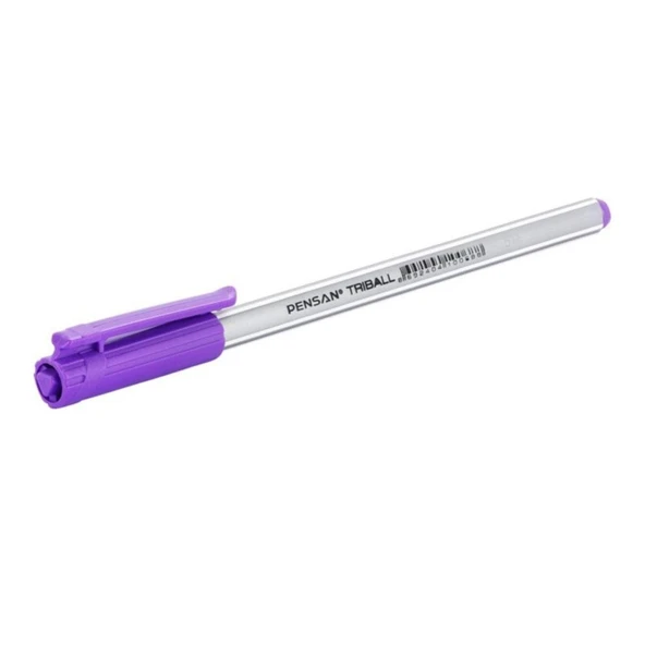 Pensan Tükenmez Kalem Triball 1.0 MM Bilye Uç Mor 12 Lİ 1003 ürün görseli 1