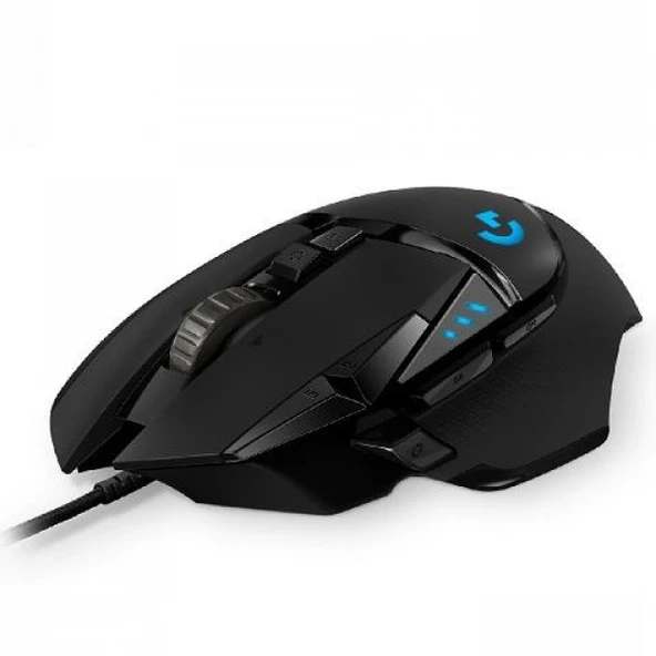 Logitech 910-005471 G502 HERO High Performance Wired Gaming Oyuncu Mouse 16.000 DPI RGB Optik ürün görseli 1