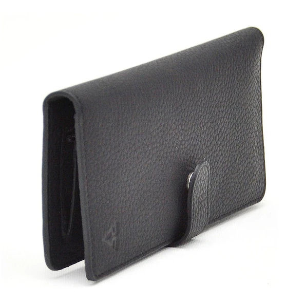 Rich Smith Unisex Portföy Kartlık Cüzdan 4230 Mat Siyah ürün görseli 1