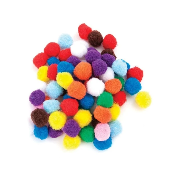 Puti Pon Pon Karışık 10-20-30 MM 00251 ürün görseli 1