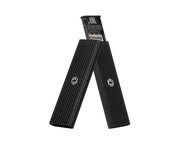 Frisby FHC-M2305 Type-C™ USB 3.1 - M.2 PCIe NVMe SSD Alüminyum Disk Kutusu ürün görseli 1