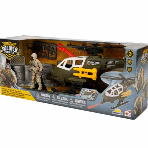 Sunman Oyuncak Soldier Force Rapidfire Askeri Araçlı Oyun Seti ürün görseli 1